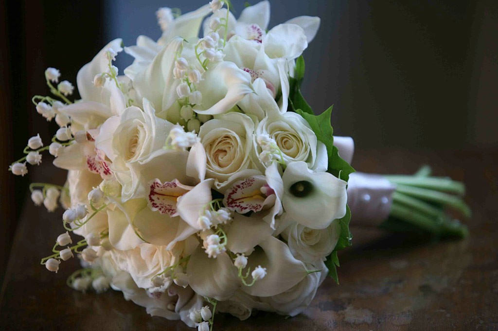 Bride Calla Lily Wedding Bouquet