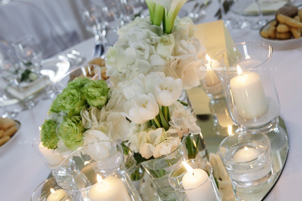 Green Table Decor