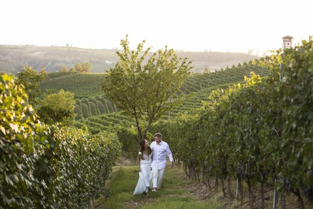 Elopement in Barolo Wine Country Italy