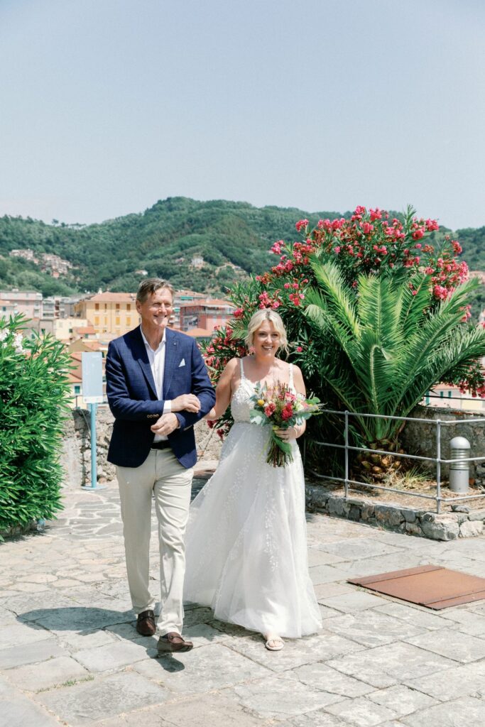 Italian Riviera wedding in Lerici