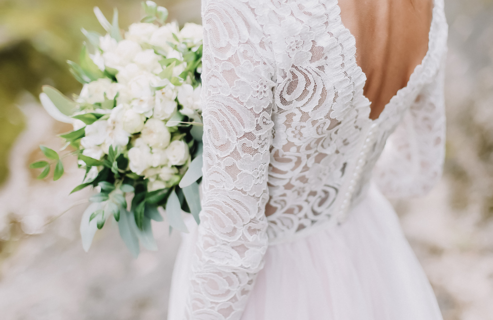 bride in rome